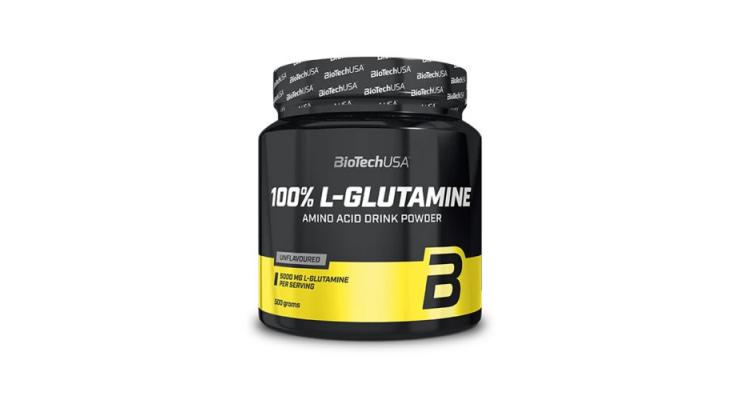 BioTech USA 100% L-Glutamine, 500 g, bez príchute