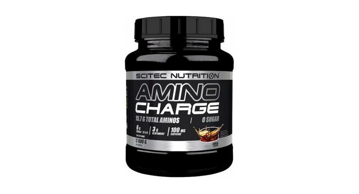 Scitec Nutrition Amino Charge, 600 g, modrá malina