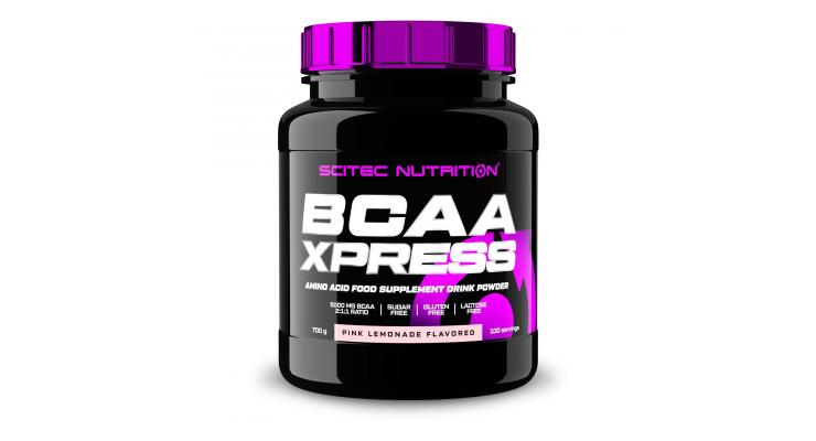 Scitec Nutrition BCAA Xpress, 700 g, ružová limonáda