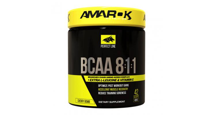 Amarok Nutrition BCAA 8:1:1, 420 g, cherry bomb