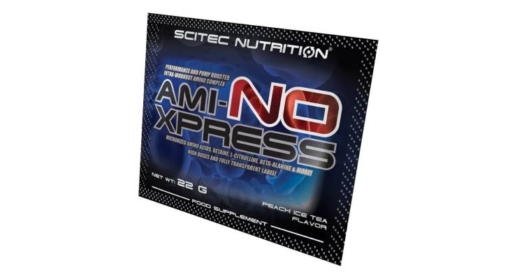 Scitec Nutrition Ami-NO Xpress, 22 g, broskyňový ľadový čaj