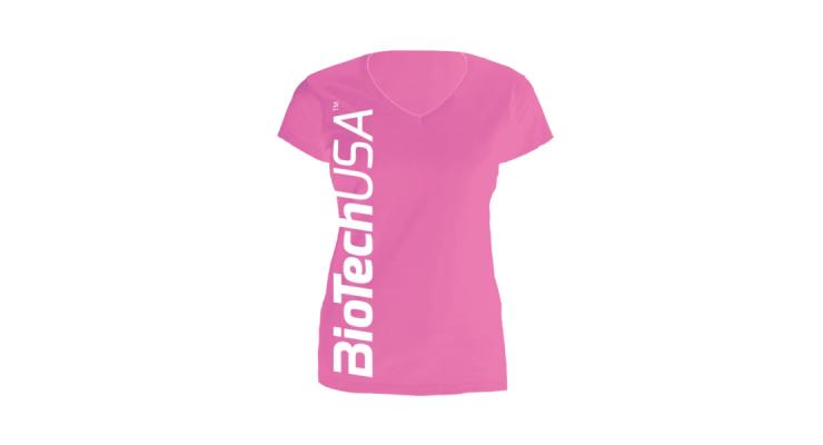 BioTech USA Dámske tričko, ružová, XL