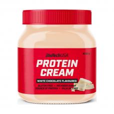 BioTech USA Protein Cream, biela čokoláda, 400 g
