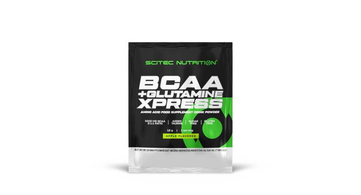 Scitec Nutrition BCAA + Glutamine Xpress, 12 g, jablko
