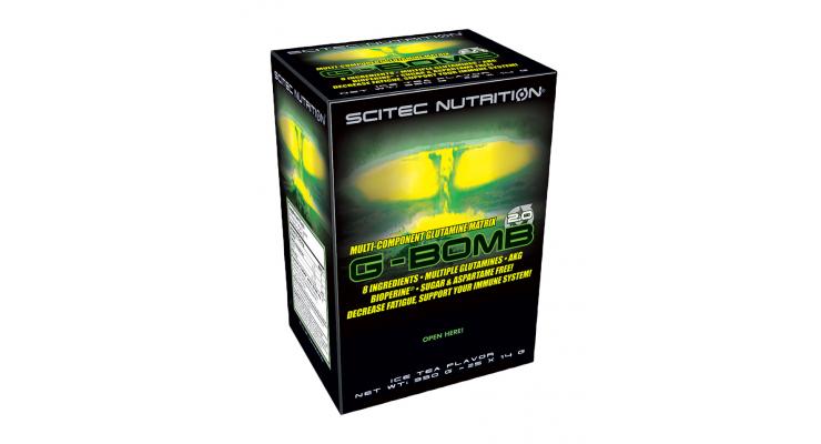 Scitec Nutrition G-Bomb 2.0, 25 x 14 g, ružová limonáda