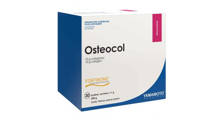 Yamamoto Nutrition Osteocol, 30 sáčkov x 11 g, peach