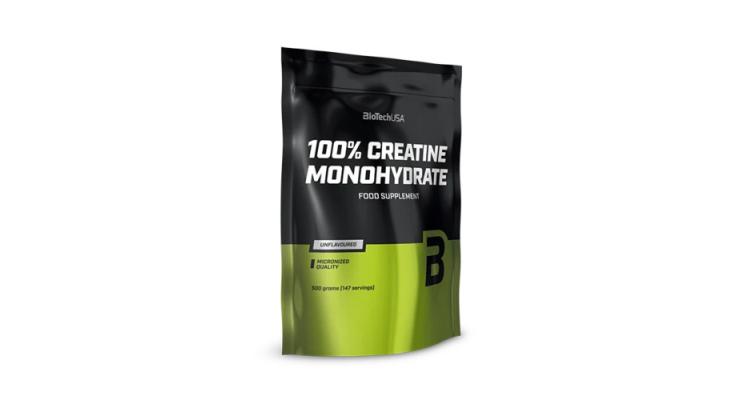 BioTech USA 100% Creatine Monohydrate, sáčok, 500 g