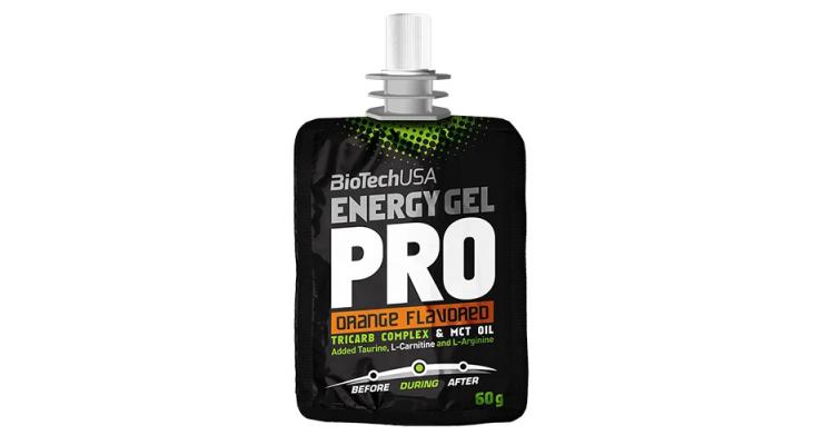 BioTech USA Energy Gel Pro, 60 g, pomaranč