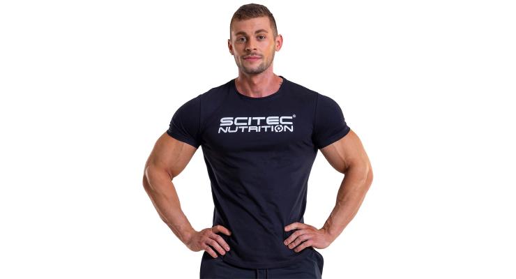 Scitec Nutrition ATOS Pánske tričko, čierna, XL