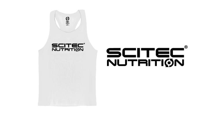 Scitec Nutrition Vest Racerback Scitec, biela, XL