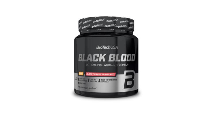 BioTech USA Black Blood NOX+, 330 g, ruby-berry