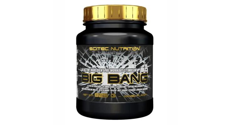 Scitec Nutrition Big Bang 3.0, 825 g, pomaranč