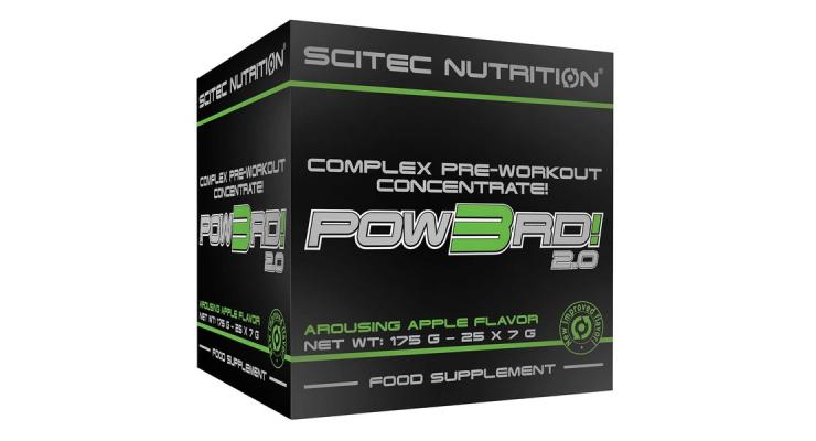 Scitec Nutrition Pow3rd! 2.0, 25 x 7 g