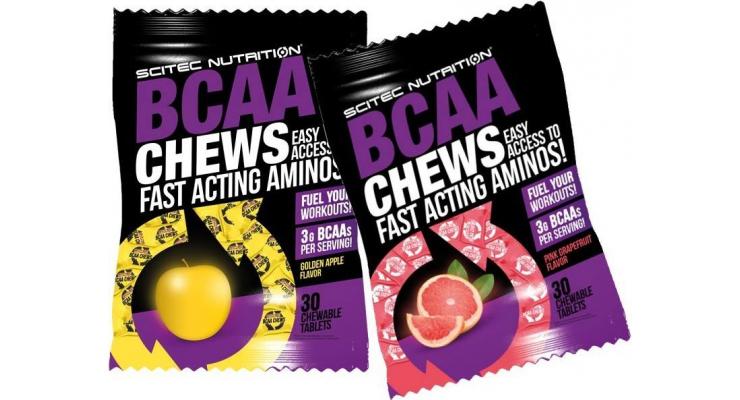 Scitec Nutrition BCAA Chews, 30 žuvacie tablety, jablko