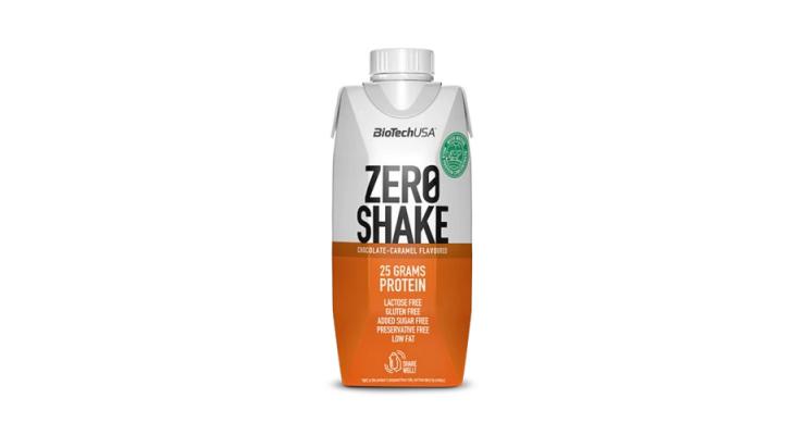 BioTech USA Zero Shake, 330 ml, čokoláda-karamel