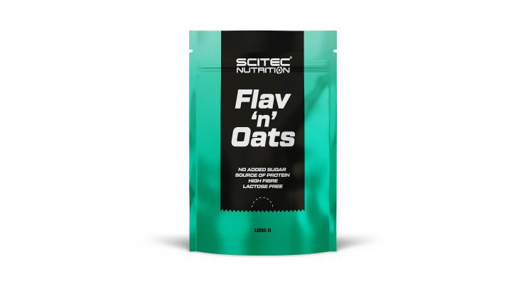 Scitec Nutrition Flav'n'Oats, 1000 g, čokoláda