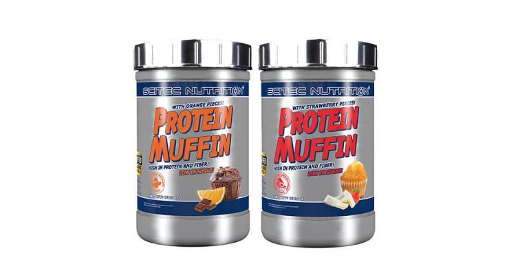 Scitec Nutrition Protein Muffin, 720 g, jahoda-biela čokoláda-kokos