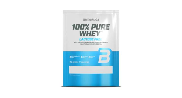 BioTech USA 100% Pure Whey Lactose Free, 28 g
