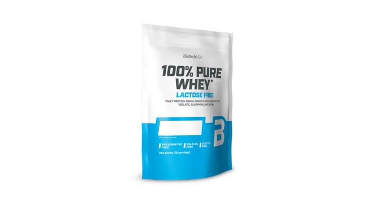 BioTech USA 100% Pure Whey Lactose Free, 454 g
