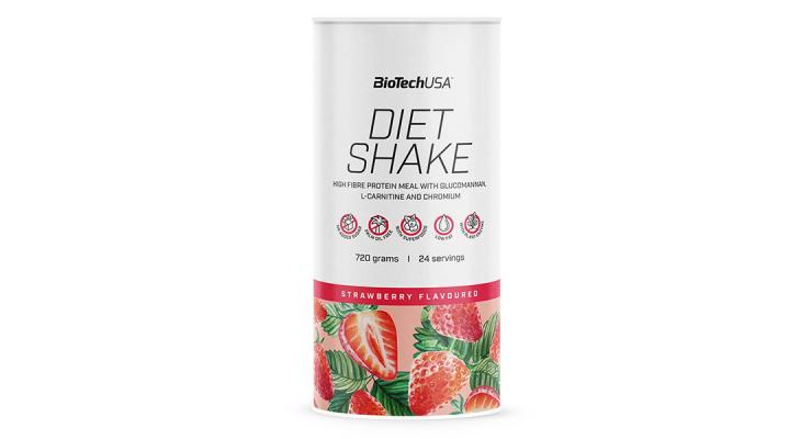 BioTech USA Diet Shake, 720 g, jahoda