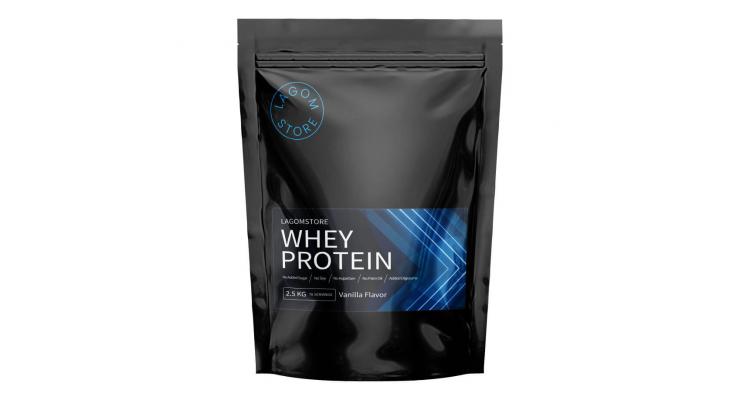 Lagomstore Whey Protein, 2500 g, vanilka