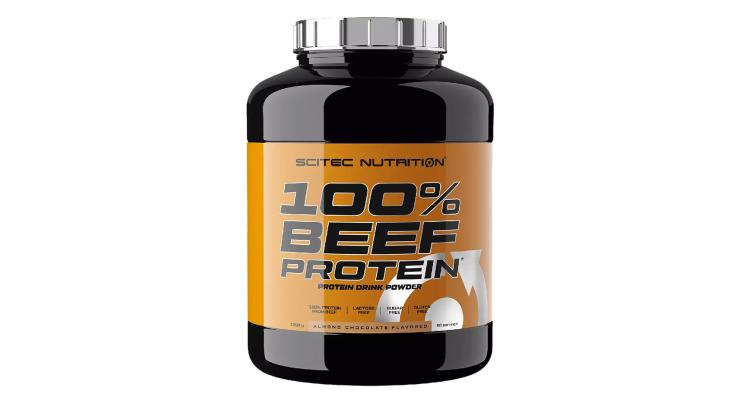 Scitec Nutrition 100% Beef Protein, 1800 g, mandľa-čokoláda