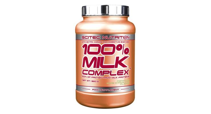 Scitec Nutrition 100% Milk Complex, 920 g, pistácia-biela čokoláda