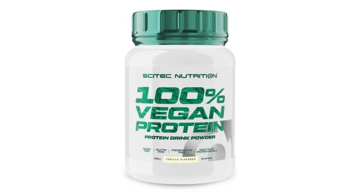 Scitec Nutrition 100% Vegan Protein, 1000 g, vanilka