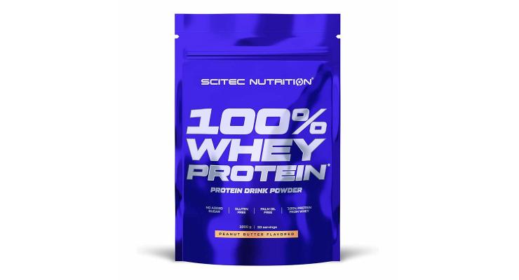 Scitec Nutrition 100% Whey Protein, 1000 g, biela čokoláda