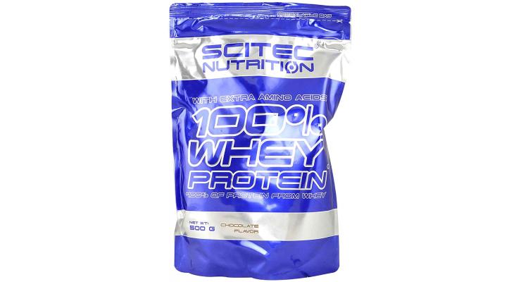 Scitec Nutrition 100% Whey Protein, 500 g, jahoda