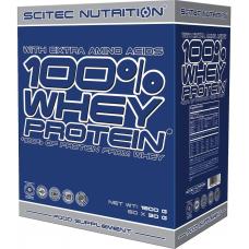 Scitec Nutrition 100% Whey Protein, 60 x 30 g