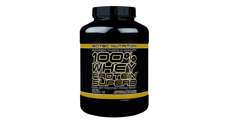 Scitec Nutrition 100% Whey Protein Superb, 2160 g, jahoda