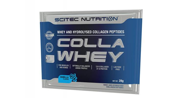 Scitec Nutrition CollaWhey, 28 g, čokoláda