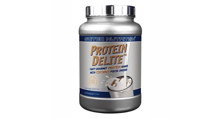 Scitec Nutrition Protein Delite, 1000 g, biela čokoláda-jahoda