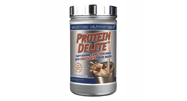 Scitec Nutrition Protein Delite, 500 g, biela čokoláda-jahoda
