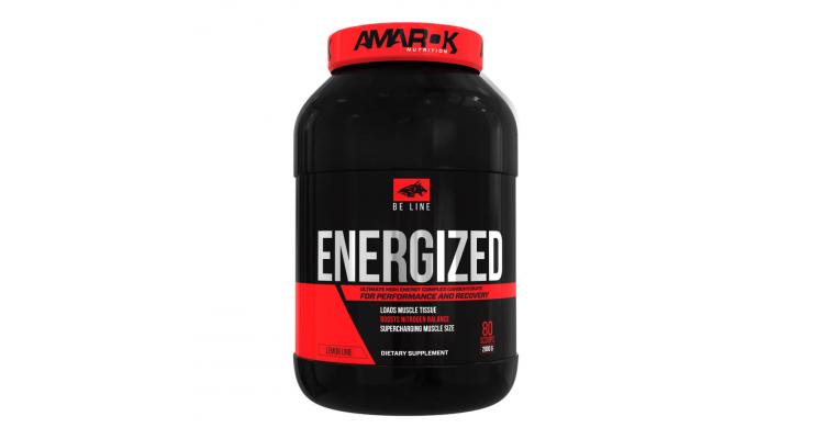 Amarok Nutrition Energized, 2000 g, lemon