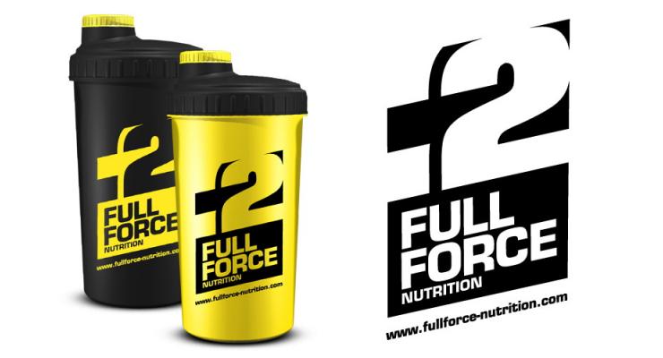 F2 Full Force F2 Full Force shaker, 700 ml, čierna