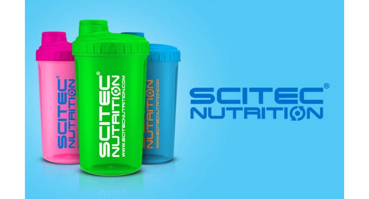 Scitec Nutrition Šejker Scitec Neon, 700 ml, neonová modrá