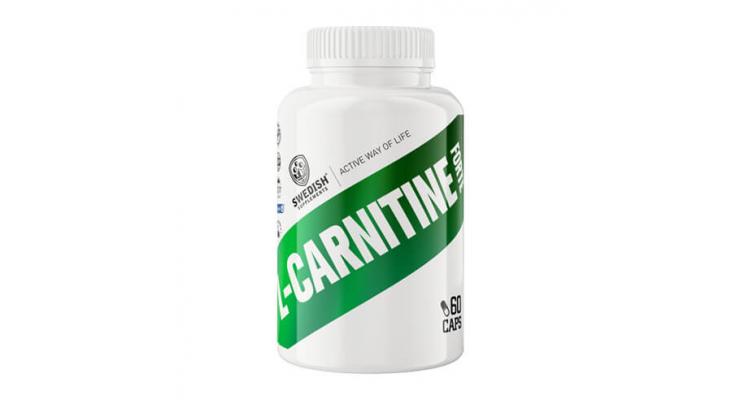Swedish Supplements L-Carnitine Forte, 60 kapsúl
