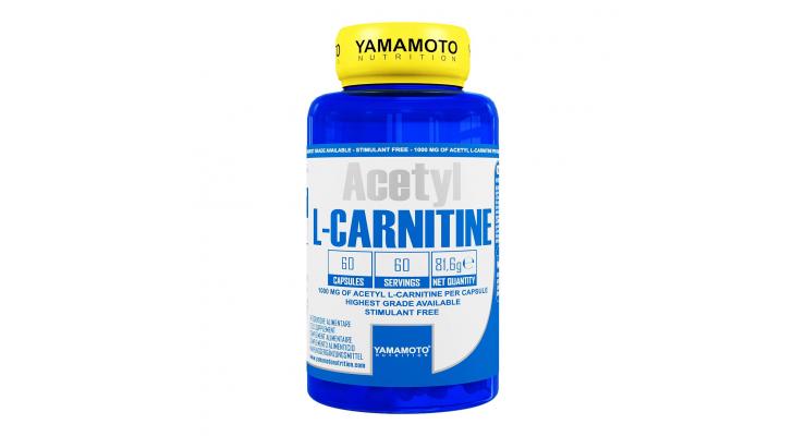 Yamamoto Nutrition Acetyl L-CARNITINE, 60 kapsúl