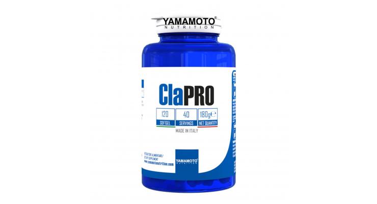 Yamamoto Nutrition Cla PRO, 120 mäkká kapsula