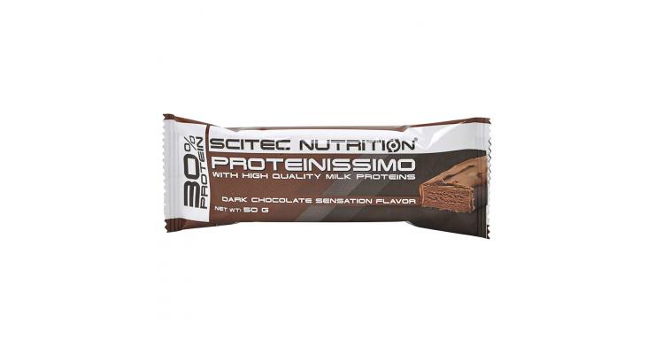 Scitec Nutrition Proteinissimo Bar, 50 g, chrumkavá vanilka-karamelová