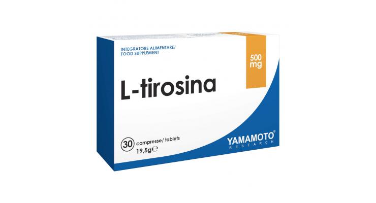 Yamamoto Nutrition L-tirosina, 30 tabliet