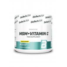 BioTech USA MSM + Vitamin C, 150 g