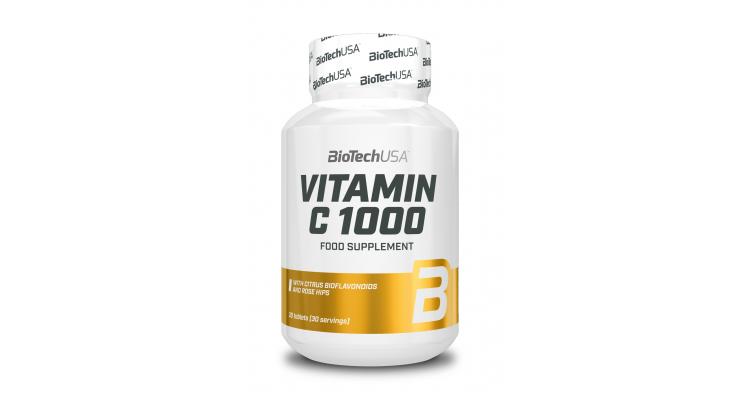 BioTech USA Vitamin C 1000, 30 tabliet