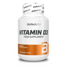 BioTech USA Vitamin D3, 60 tabliet