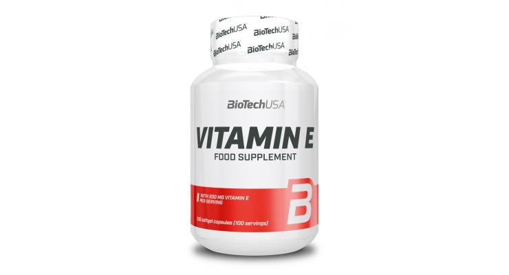 BioTech USA Vitamin E, 100 kapsúl