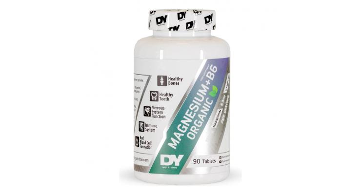DY Nutrition Magnesium + B6 Organic, 90 tabliet