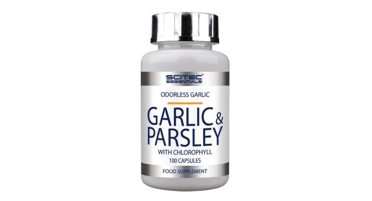 Scitec Nutrition Garlic & Parsley, 100 kapsúl