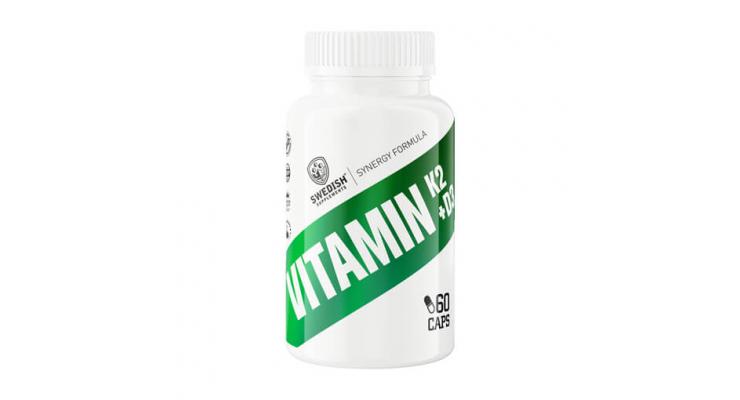 Swedish Supplements Vitamin K2+D3, 60 kapsúl